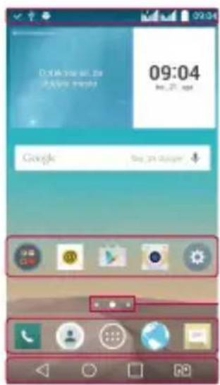 LG H502Y - Osnovni zaslon - 1