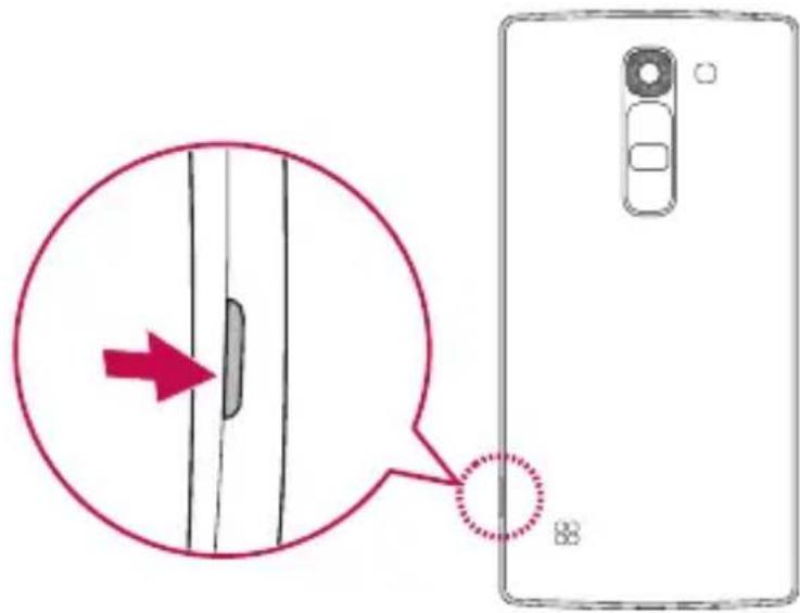 LG H502Y - Installazione della scheda SIM o USIM e della batteria - 1
