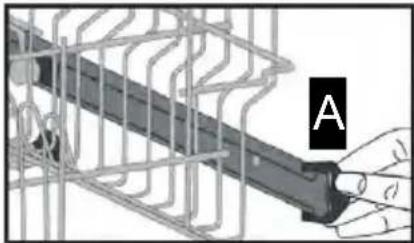 Schock SDI543AS2 - Ajustement du panier supérieur - 1