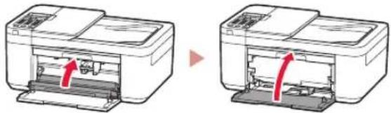 CANON PIXMA TR4651 - Удаление оранжевой ленты - 3