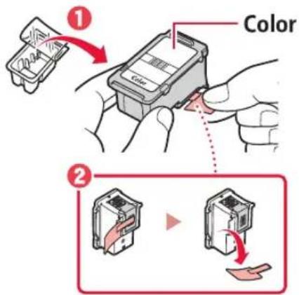 CANON PIXMA TR4651 - Installation des cartouches d'encre - 4