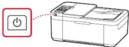 CANON PIXMA TR4651 - Увімкнення принтера - 2