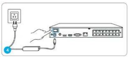 REOLINK RLN8410 - Diagrama de Conexión - 3