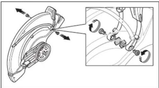 HUSQVARNA K 770 Rescue - To reverse the cutting head (K 770, K 770 OilGuard, K 770 Rescue) - 4