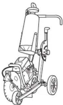 HUSQVARNA K 770 Rescue - Wheel kit - 2