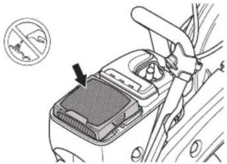 HUSQVARNA K 770 Rescue - So überprüfen Sie den Luftfilter - 4