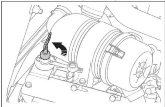 HUSQVARNA P 520DX - Pour arrêter le moteur - 4