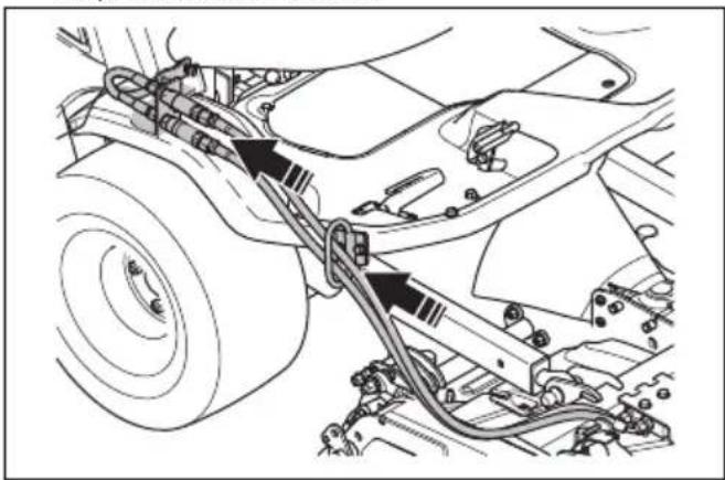 HUSQVARNA P 520DX - Pour fixer le carter de coupe Combi 132 X, Combi 155 X - 1