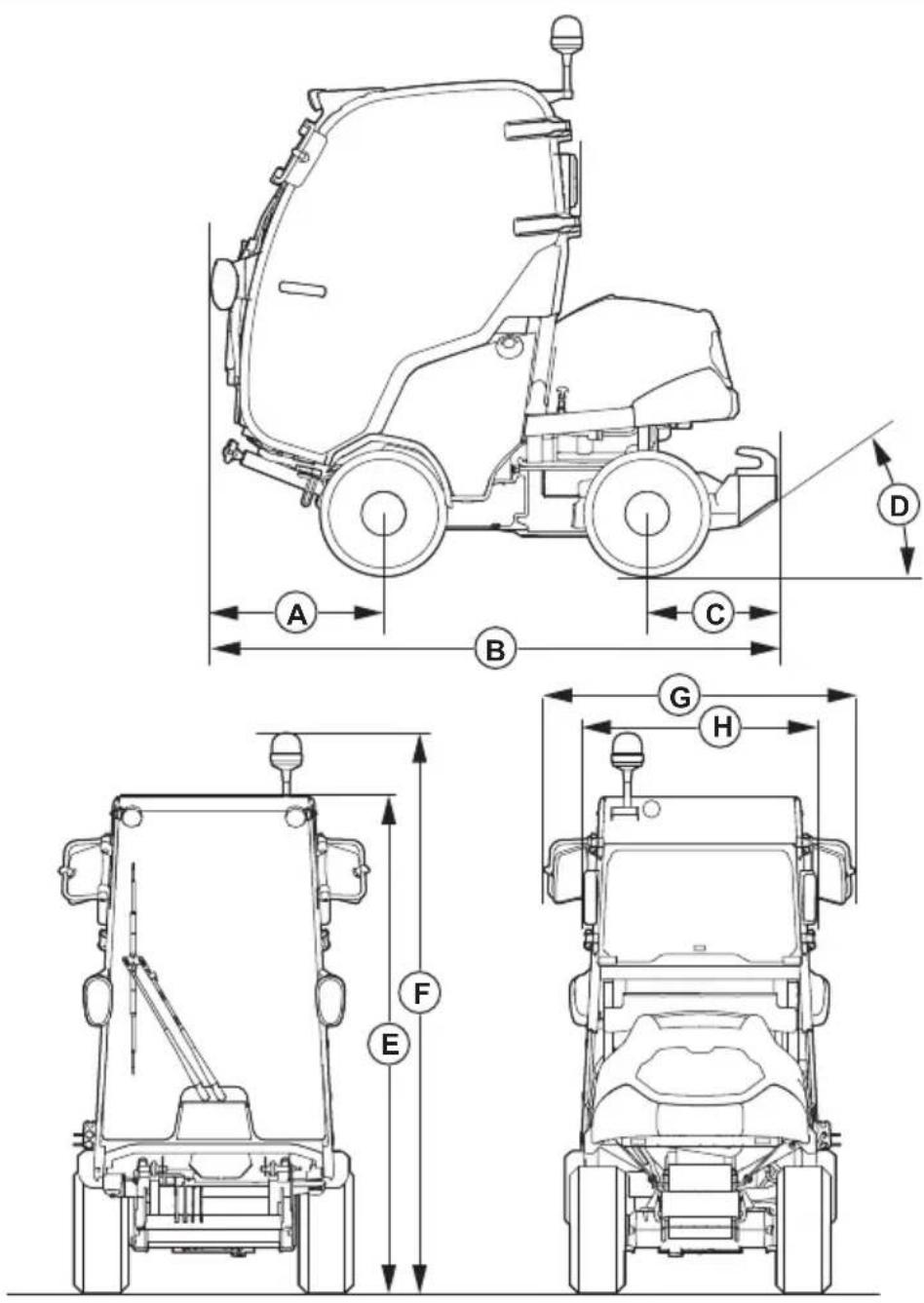 HUSQVARNA P 520DX - Tehnični podatki - 2