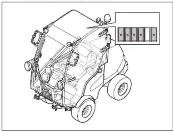 HUSQVARNA P 520DX - Pour remplacer un fusible - 2