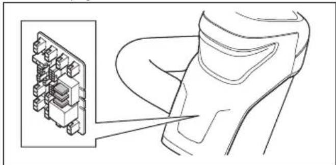 HUSQVARNA P 520DX - Pour remplacer un fusible - 4