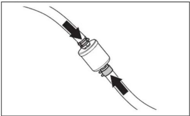 HUSQVARNA P 520DX - Pour remplacer le préfiltre à carburant - 3