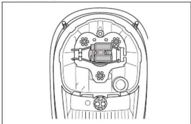HUSQVARNA P 520DX - So ersetzen Sie eine Abblendlicht- und eine Fernlichtlampe (P 525DX Cabin) - 2