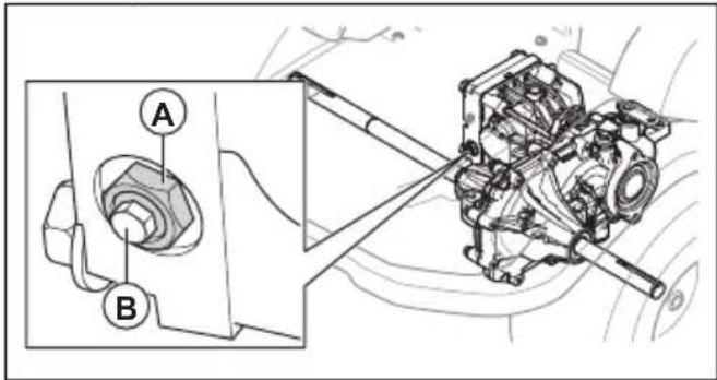 HUSQVARNA P 520DX - Vorderes Getriebe - 1