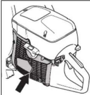 HUSQVARNA K 770 SmartGuard - To clean the air intake - 2