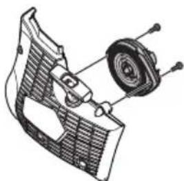 HUSQVARNA K 770 SmartGuard - To remove the spring assembly - 2