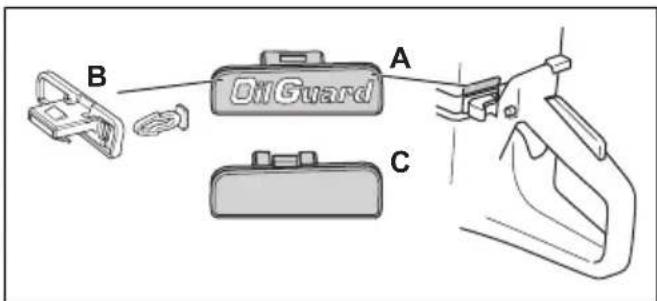 HUSQVARNA K 770 SmartGuard - Pour désengager le OilGuard - 1