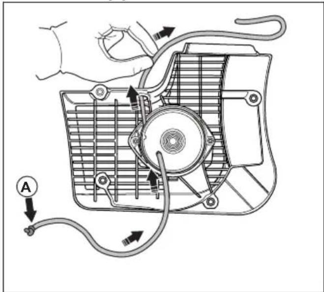HUSQVARNA K 770 SmartGuard - So ersetzen Sie ein beschädigtes Starterseil - 5