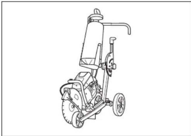 HUSQVARNA K 770 SmartGuard - Chariot de découpe - 1