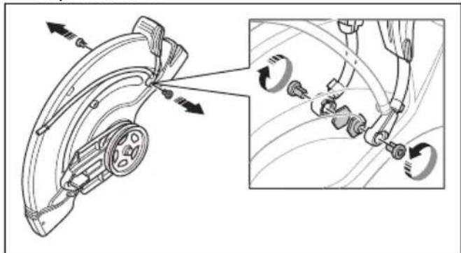 HUSQVARNA K 770 SmartGuard - Comment returner la tete de coupe (K 770, K 770 OilGuard, K 770 Rescue) - 4