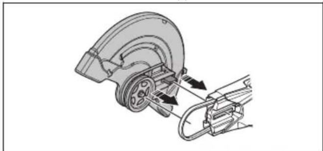 HUSQVARNA K 770 SmartGuard - To reverse the cutting head (K 770, K 770 OilGuard, K 770 Rescue) - 9