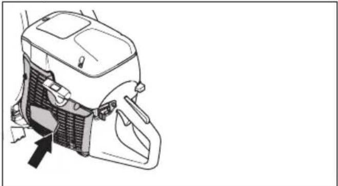 HUSQVARNA K 770 SmartGuard - So reinigen Sie den Luftteinlass - 2