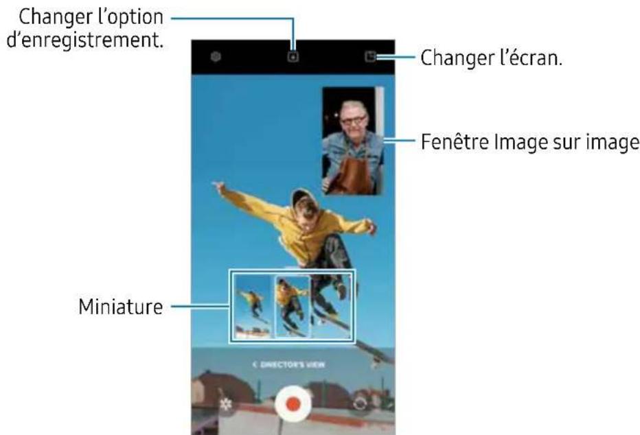 SAMSUNG Galaxy S21 FE 5G - Mode Vue du réalisateur (Galaxy S22 Ultra, Galaxy S22+, Galaxy S22, Galaxy S21 Ultra 5G, Galaxy S21+ 5G, Galaxy S21 5G) - 1