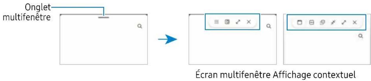 SAMSUNG Galaxy S21 FE 5G - Utiliser les menus multifenêtres - 1