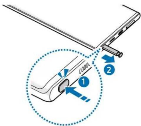 SAMSUNG Galaxy S21 FE 5G - Retirer le stylet S Pen - 1