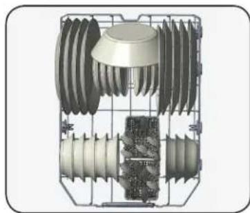 DANBY DDW18D1ESS - LOADING THE LOWER BASKET - 1