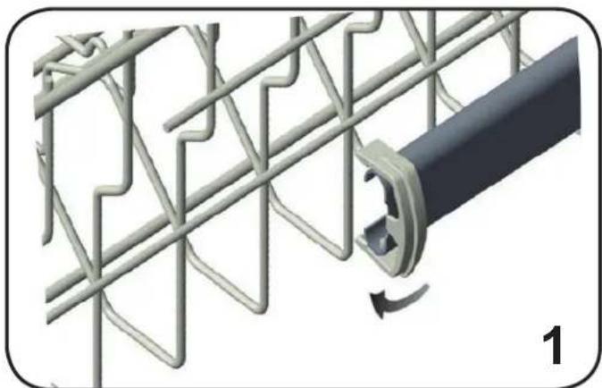 DANBY DDW18D1ESS - UPPER BASKET HEIGHT - 1