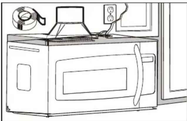 DANBY DOM16A2SSDB - Connecting ductwork - 1