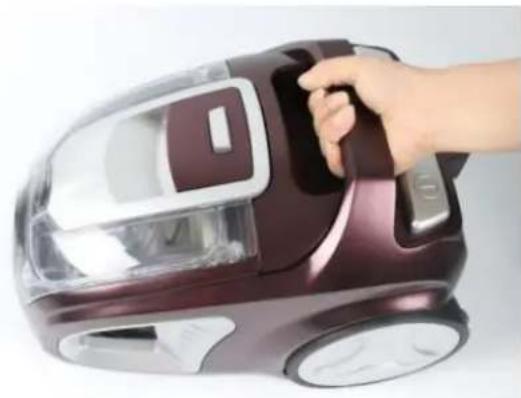 CONTINENTAL EDISON CEVCB700BS - Portez le nettoyeur : - 1