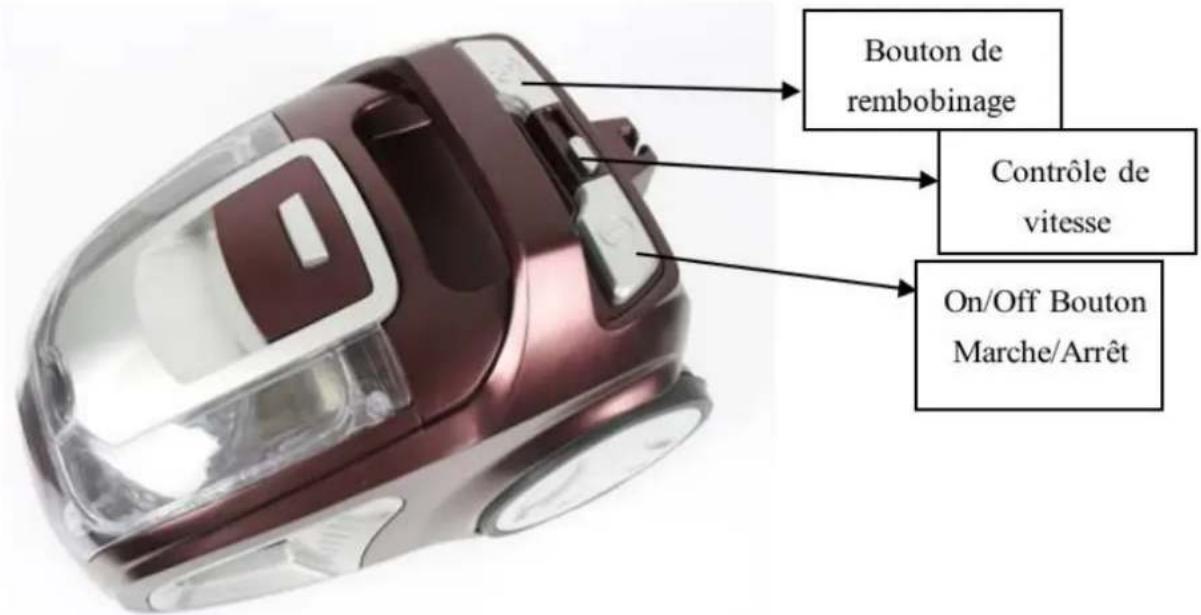 CONTINENTAL EDISON CEVCB700BS - Contrôle d'aspiration variable - 1