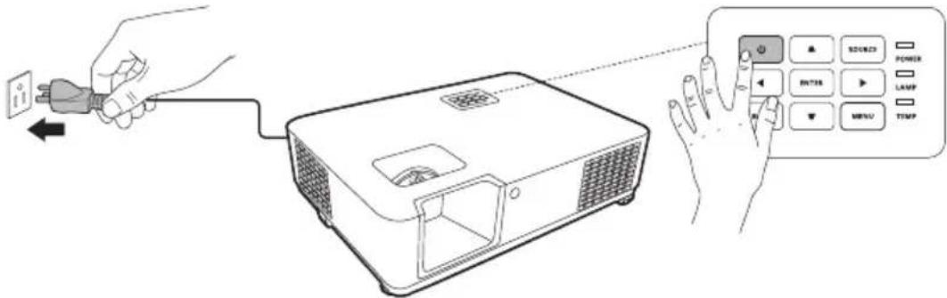 ACER PD1530i - Είσοδος στη λειτουργία λήψης - 1