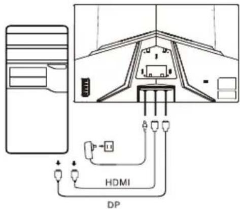 ACER XZ320QX - Externe bediening - 2