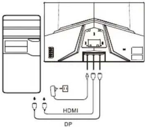 ACER XZ320QX - Εξωτερικά οτοιχεία ελέγχου - 2