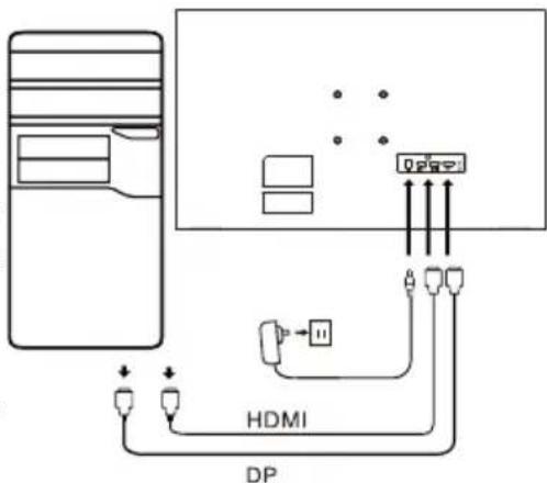 ACER ED270UP - Externe Bedienelemente - 2