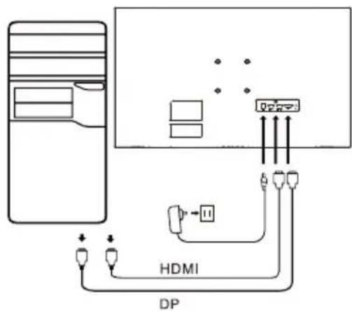 ACER ED270UP - Monitoriiuhendamine arvutiga - 1