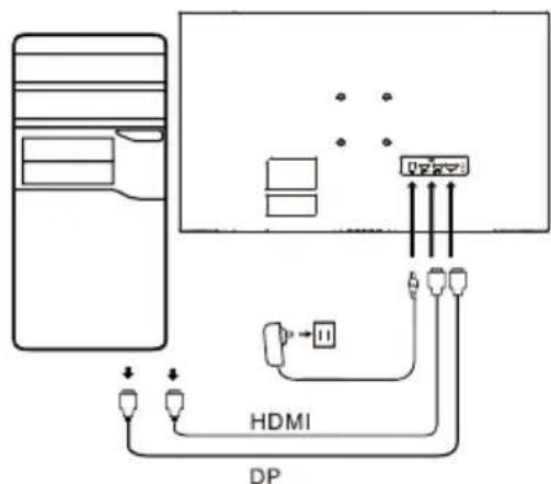 ACER ED270UP - Control extern - 2