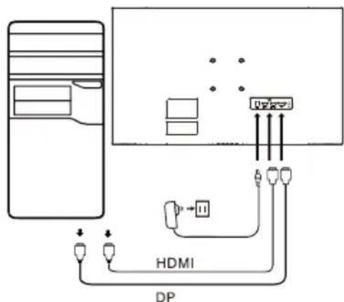 ACER ED270UP - Controlo externo - 2
