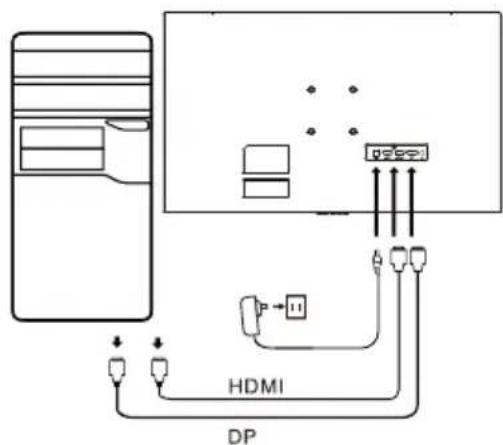 ACER ED270UP - Externi ovladani - 2