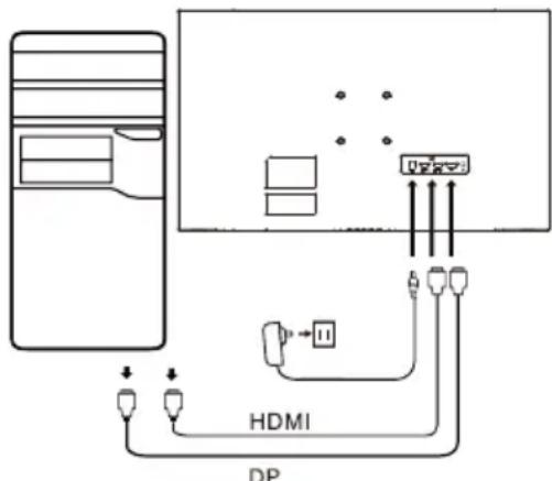 ACER ED270UP - Външно управление - 2