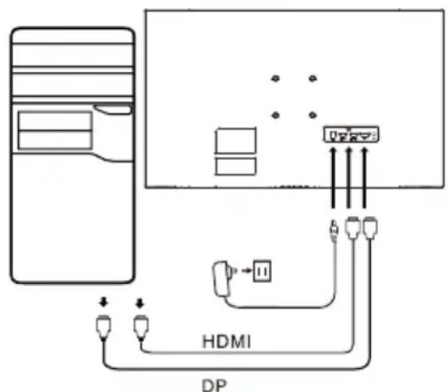 ACER ED270UP - Controllo esterno - 2