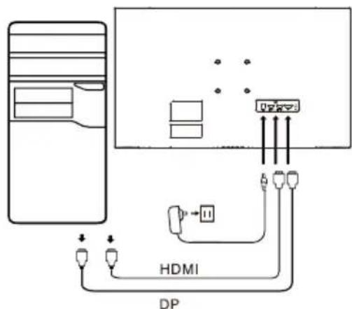ACER ED270UP - Control externo - 2