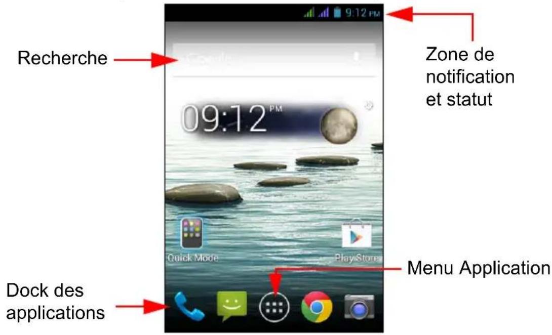 ACER Z130 - Écran d'accueil - 1