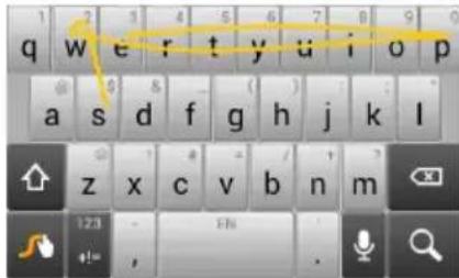 ACER Z130 - Swype - 1