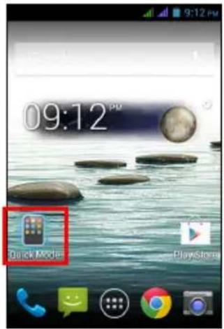 ACER Z130 - Changer de modes avec Mode rapide - 1