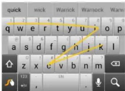 ACER Z130 - Swype - 3