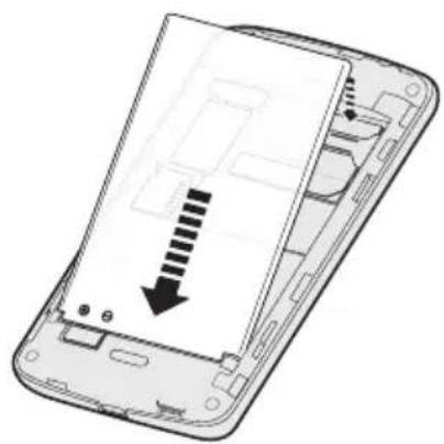 ACER Z130 - Installer la batterie - 2